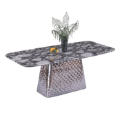 Chintaly Josie Modern Dining Table with Rectangular Top