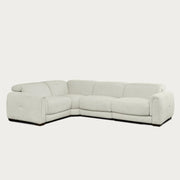 Jovan 4-Piece Modern Reclining Sectional Sofa – Birch Fabric | Creative Furniture
