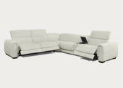 Jovan 6-Piece Modern Reclining Sectional Sofa – Birch Fabric | Creative Furniture