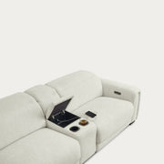 Jovan Sofa with Recliners – Birch Fabric | Creative Furniture