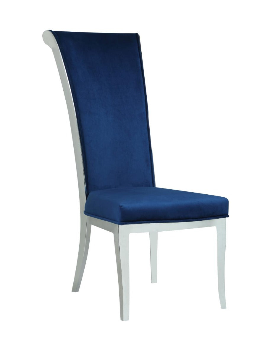 Chintaly Joy Modern Tall Rolled Back Side Chair