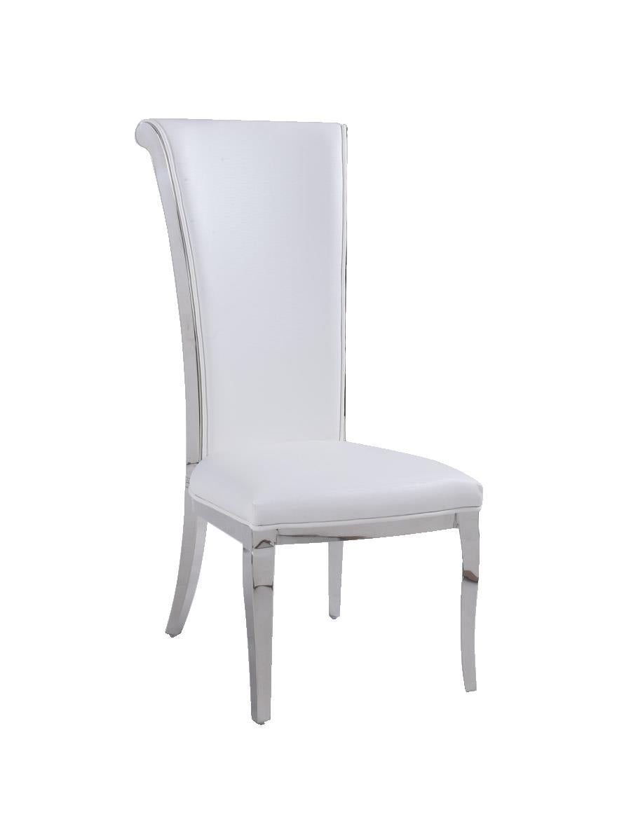 Chintaly Joy Modern Tall Rolled Back Side Chair