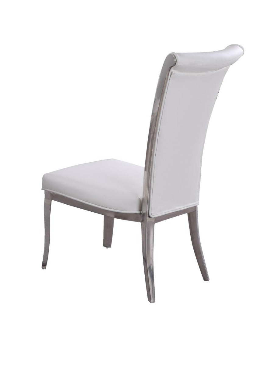 Chintaly Joy Modern Tall Rolled Back Side Chair