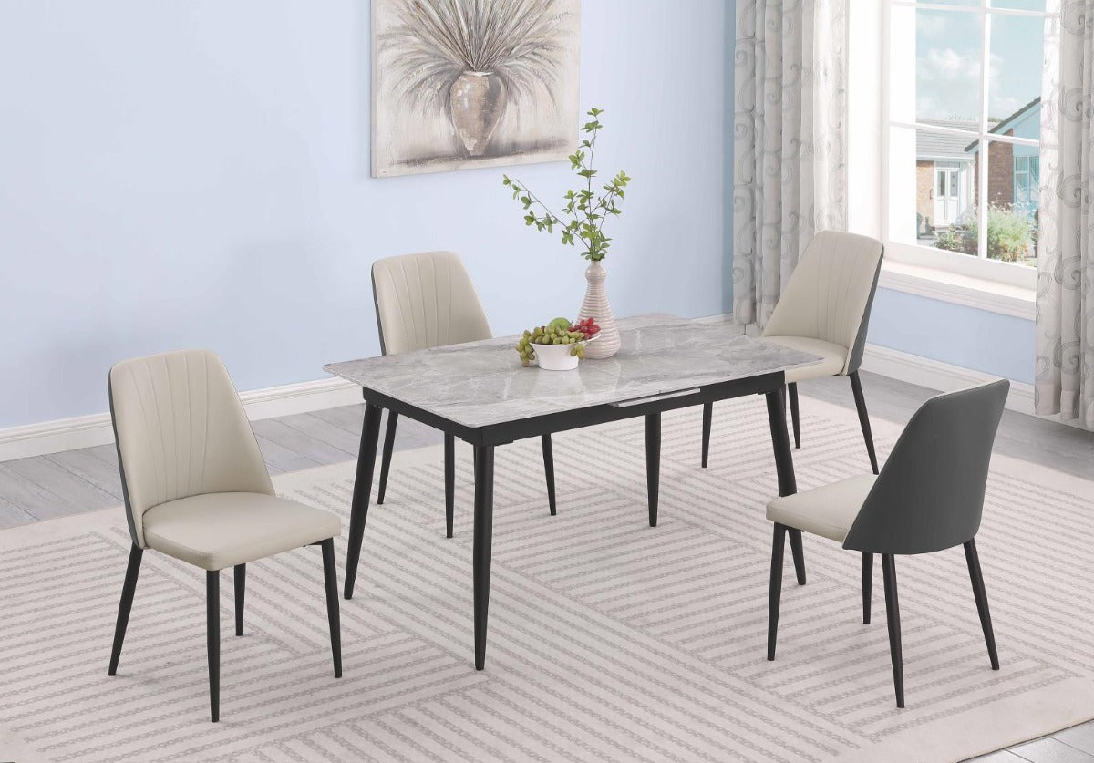 Chintaly Judith 5-Piece Modern Dining Room Set