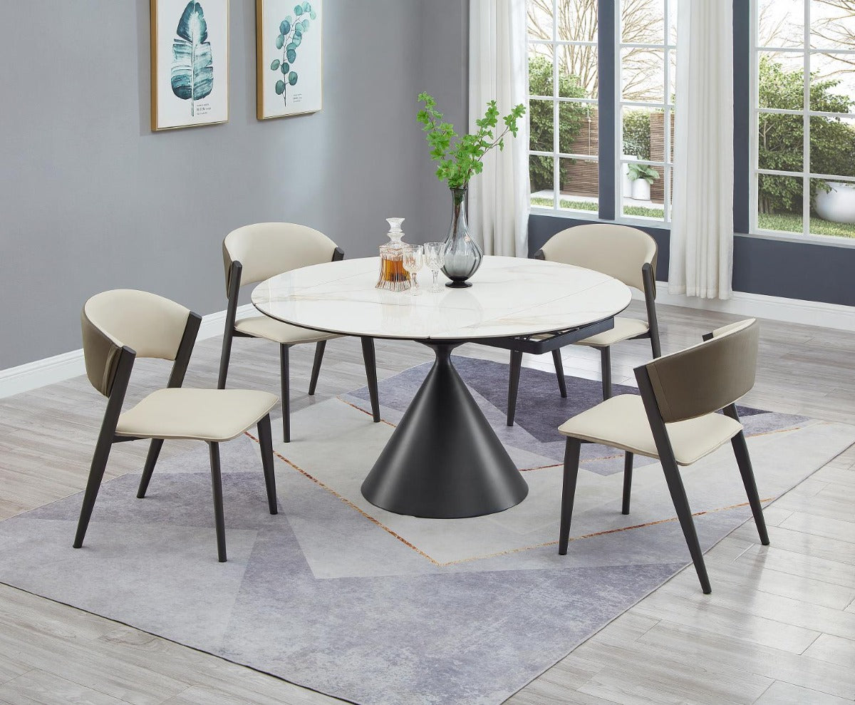 Chintaly Juniper 5-Piece Modern Dining Room Set