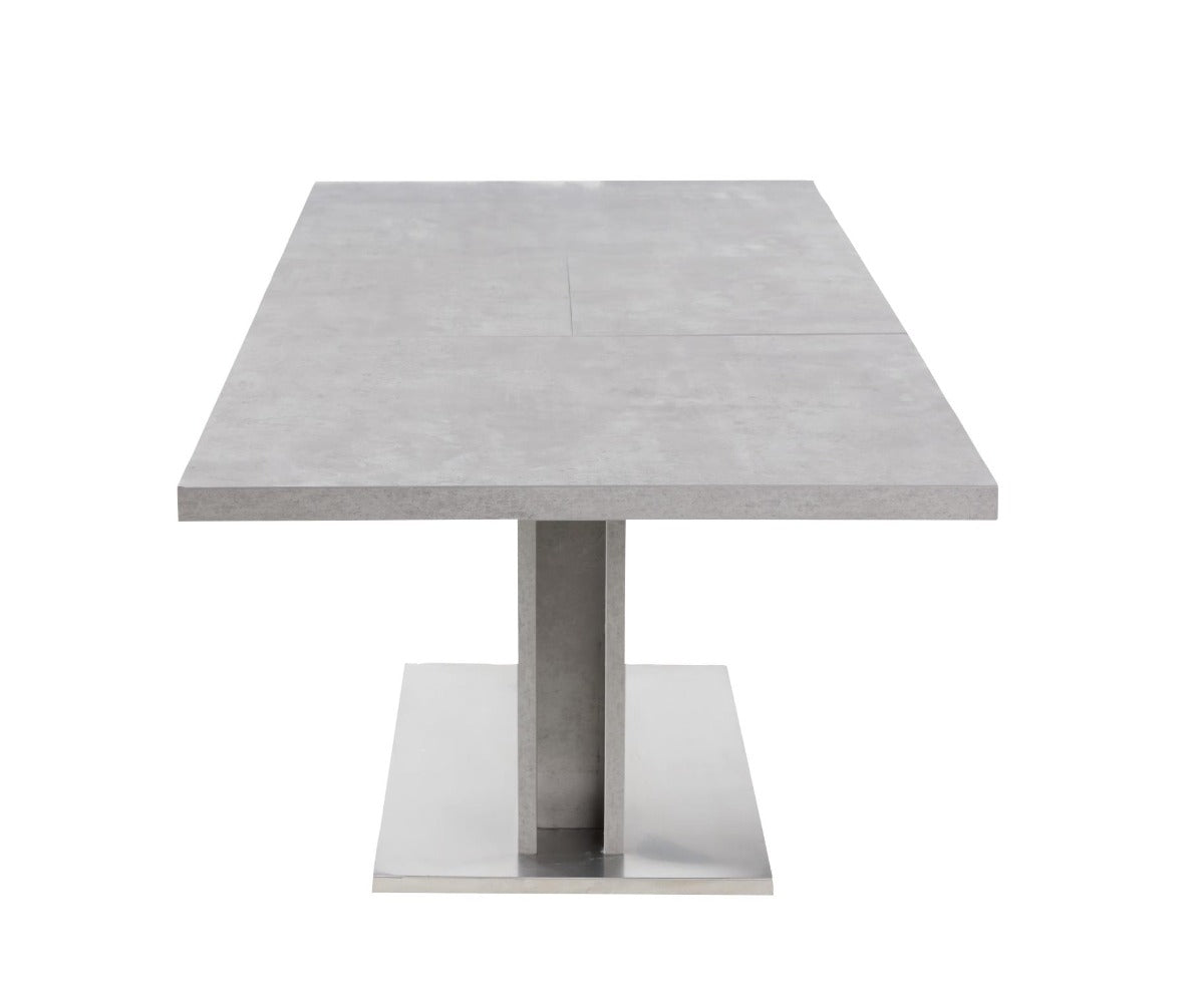 Chintaly Kalinda 2 Piece Contemporary Dining Set with Extendable Table and Nook