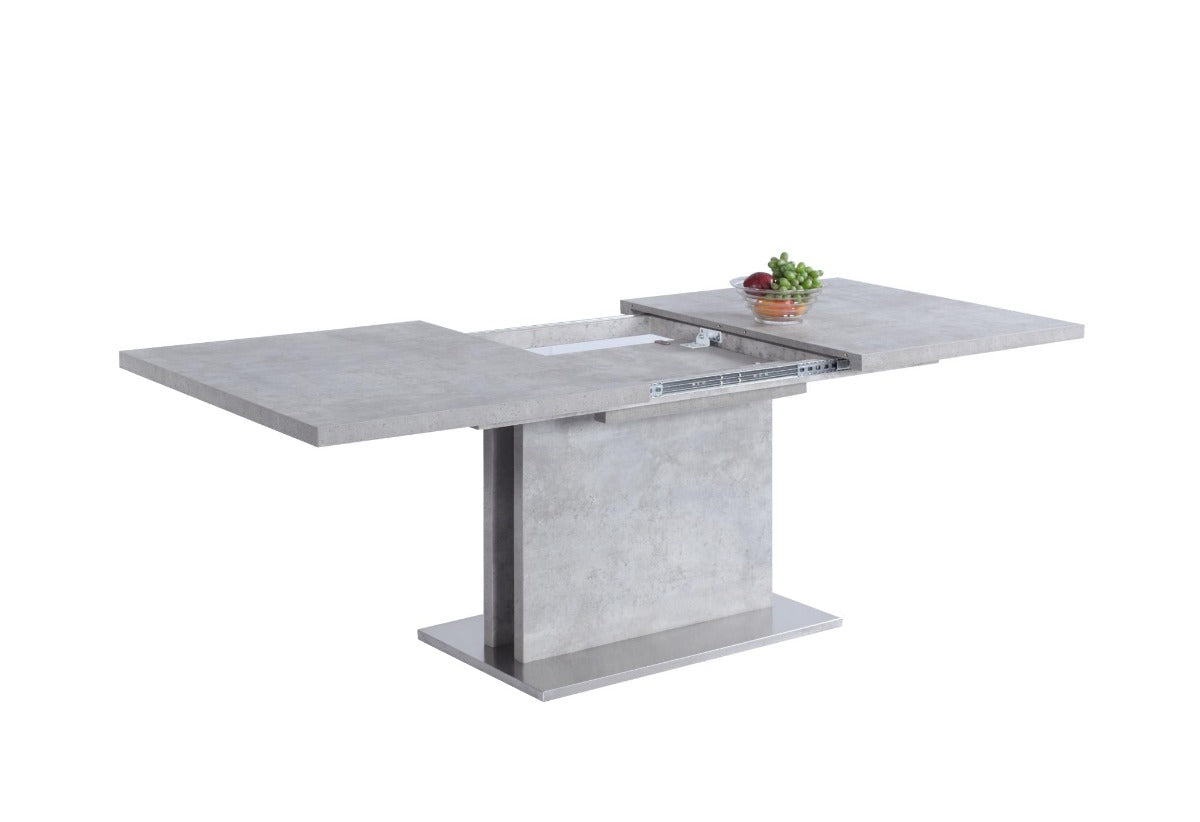 Chintaly Kalinda 2 Piece Contemporary Dining Set with Extendable Table and Nook