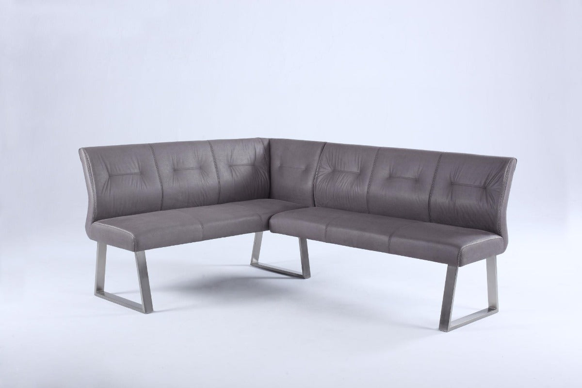 Chintaly Kalinda 2 Piece Contemporary Dining Set with Extendable Table and Nook