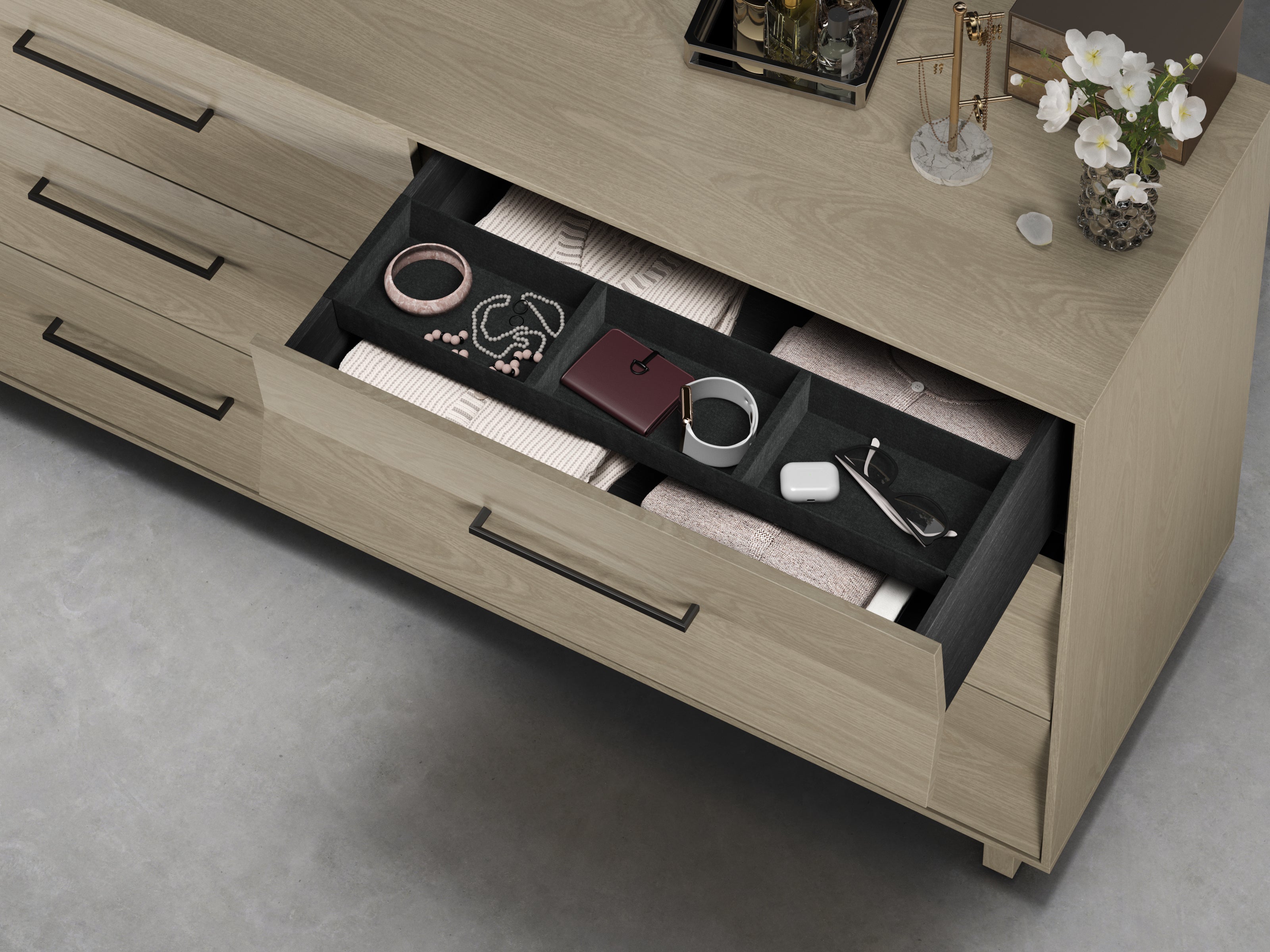 BDI Kava 6-Drawer Dresser