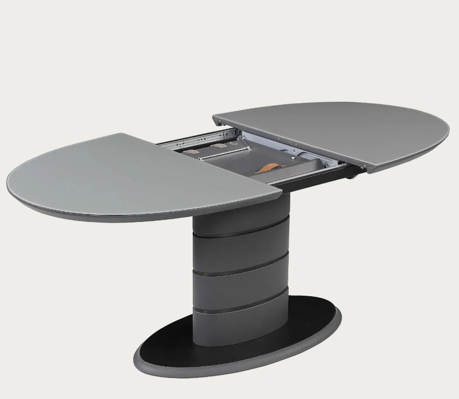 Kendra gray extendable table.