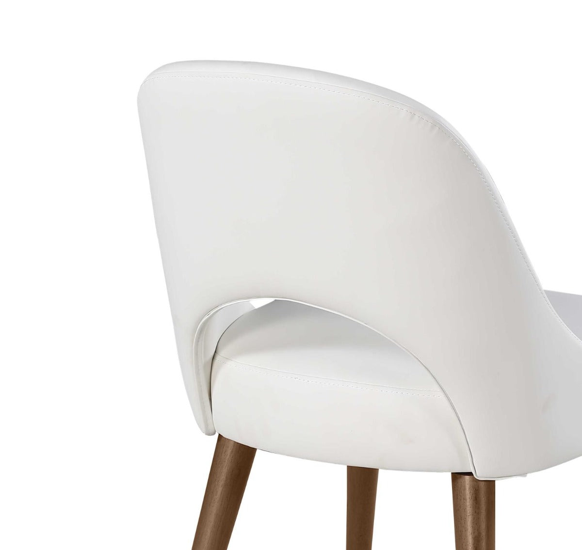 Chintaly Kenza Modern Marbleized Sintered Stone Top Table & Wooden Legged Chairs