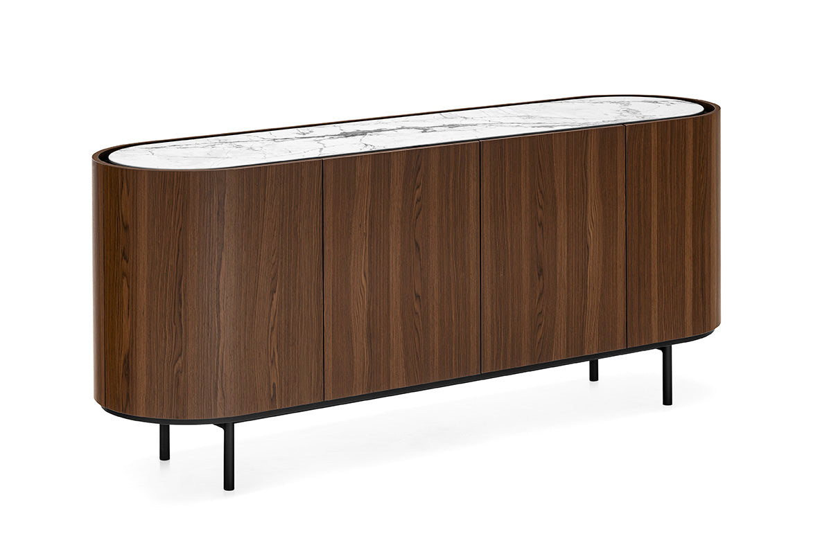 Calligaris Lake CS6076-1 Wooden Sideboard with Ceramic Top