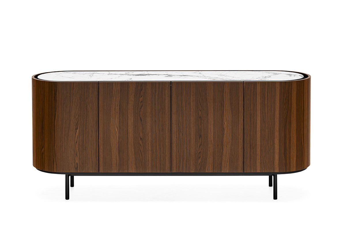 Calligaris Lake CS6076-1 Wooden Sideboard with Ceramic Top