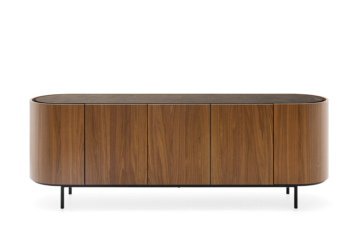 Calligaris Lake CS6076-3 Wooden Sideboard with Ceramic Top