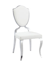 Chintaly Letty Side Chair, White