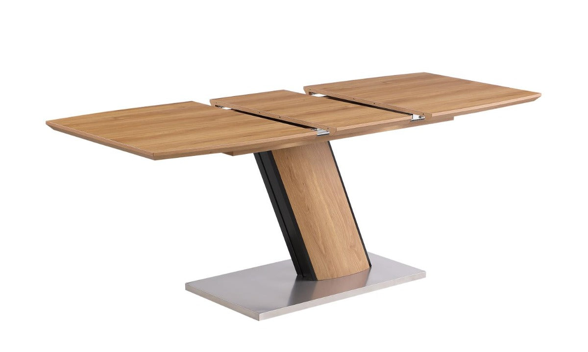 Chintaly Lillian Modern Wooden Extendable Table