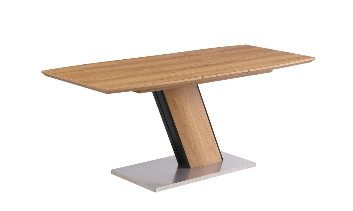 Chintaly Lillian Modern Wooden Extendable Table