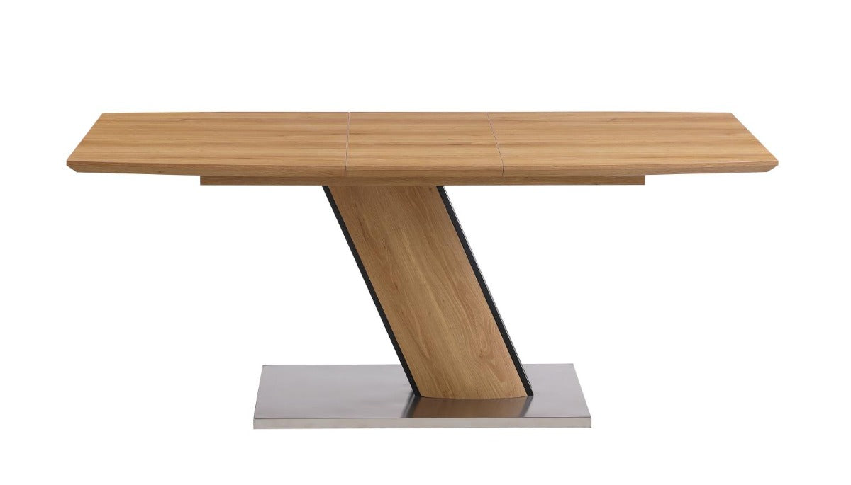 Chintaly Lillian Modern Wooden Extendable Table