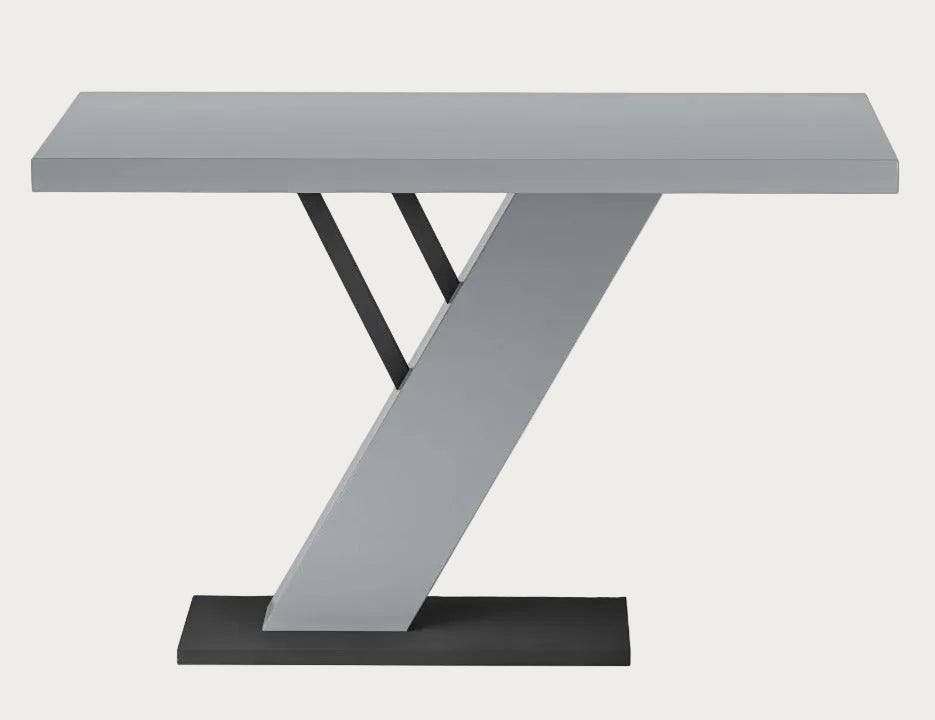 Linden modern table with a Z-shaped base
