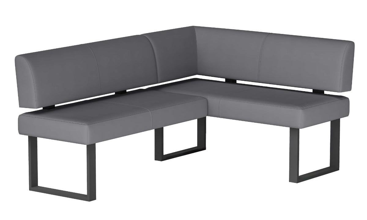 Chintaly Linden 2-Piece Contemporary Dining Set with Wooden Dining Table & Nook