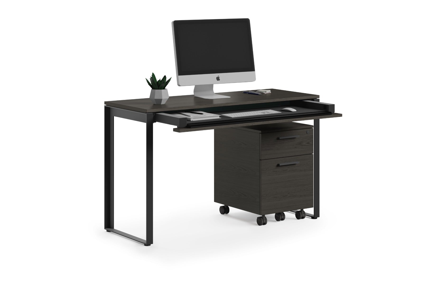 BDI Linea 6222 Slim Modern Console and Laptop Desk