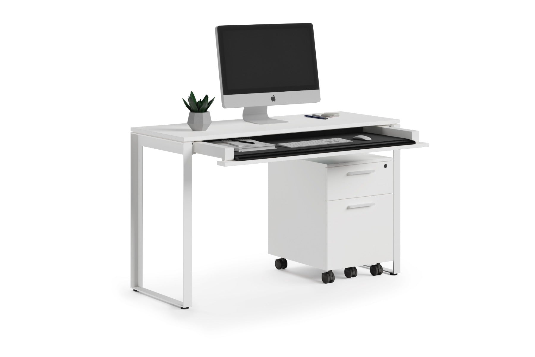 BDI Linea 6222 Slim Modern Console and Laptop Desk
