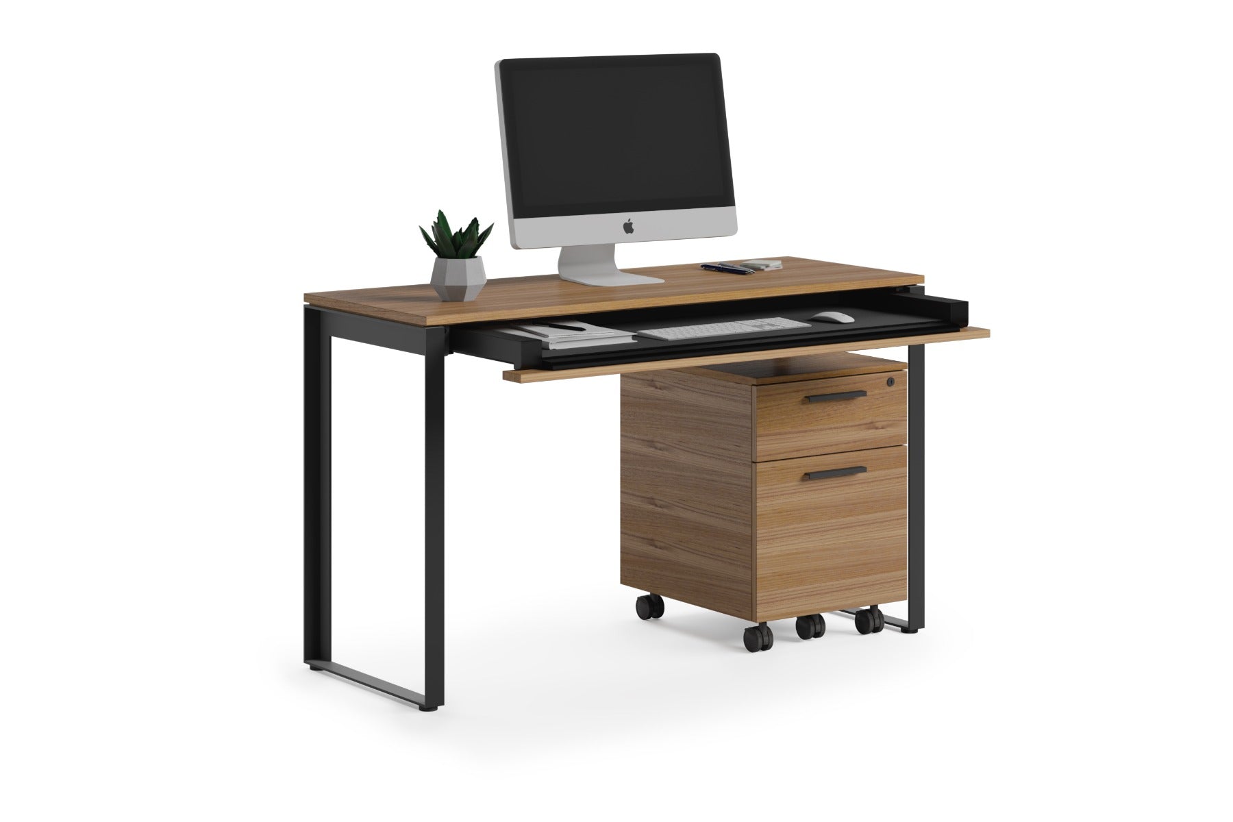 BDI Linea 6222 Slim Modern Console and Laptop Desk
