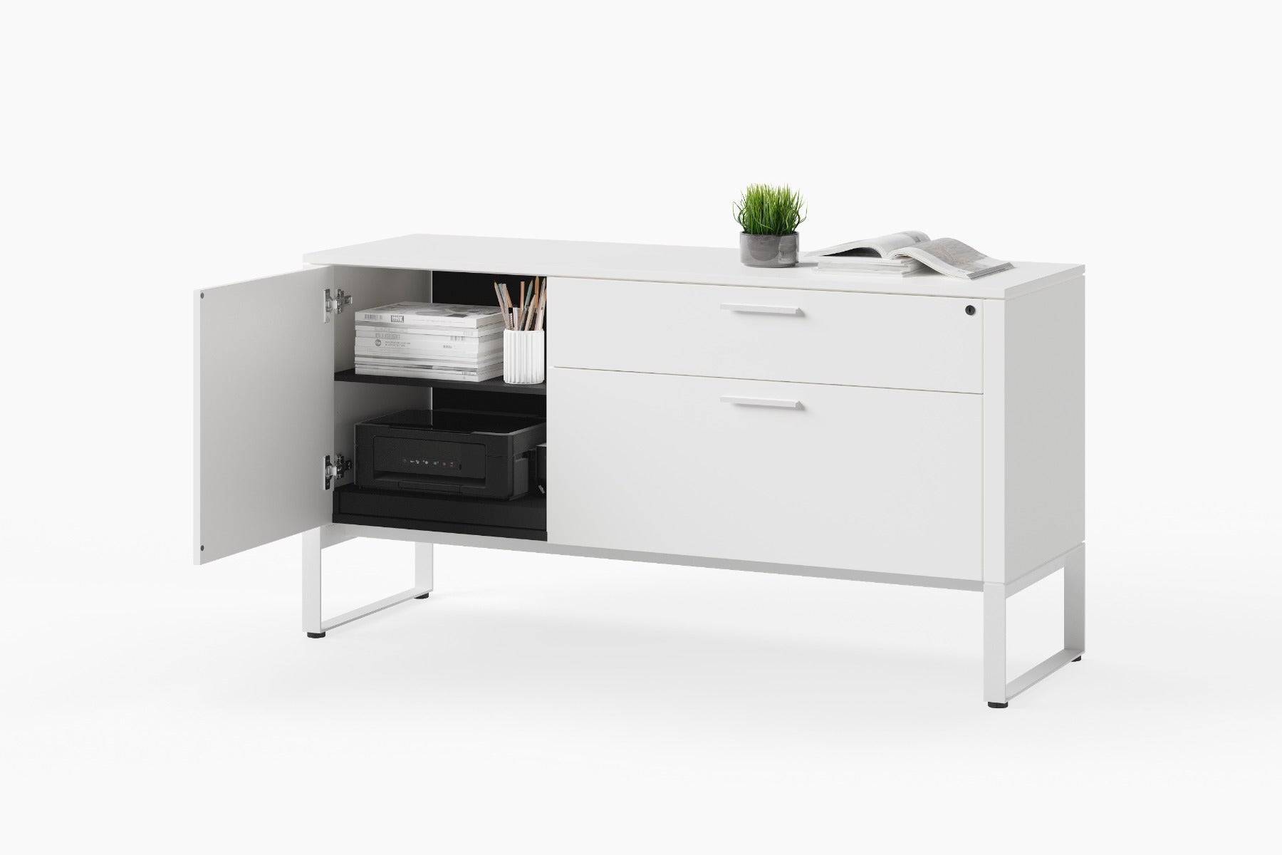 BDI Linea 6220 Home Office Multifunction Storage & File Cabinet