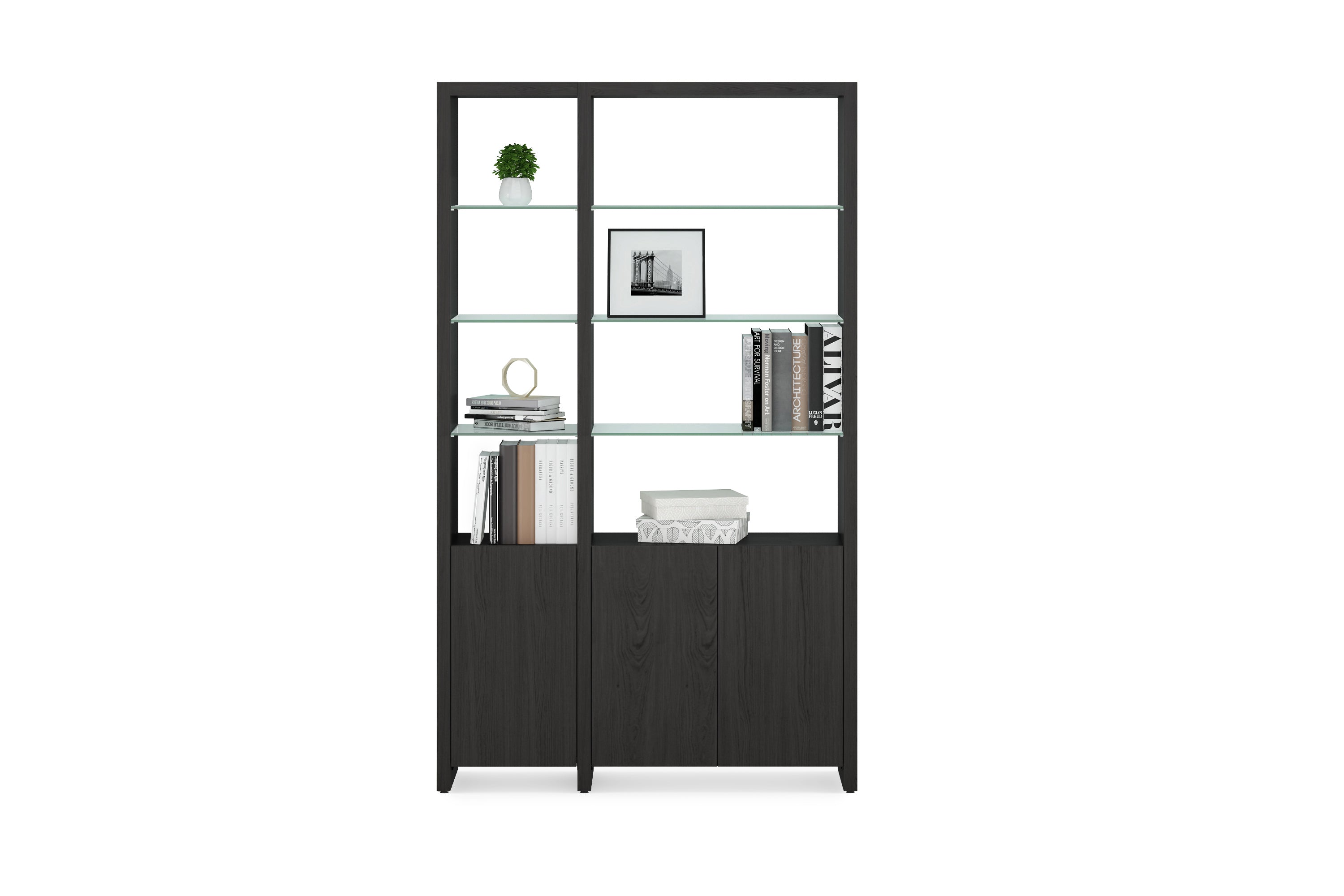BDI Linea ™ 580012 2-Shelf System | 50" Wide