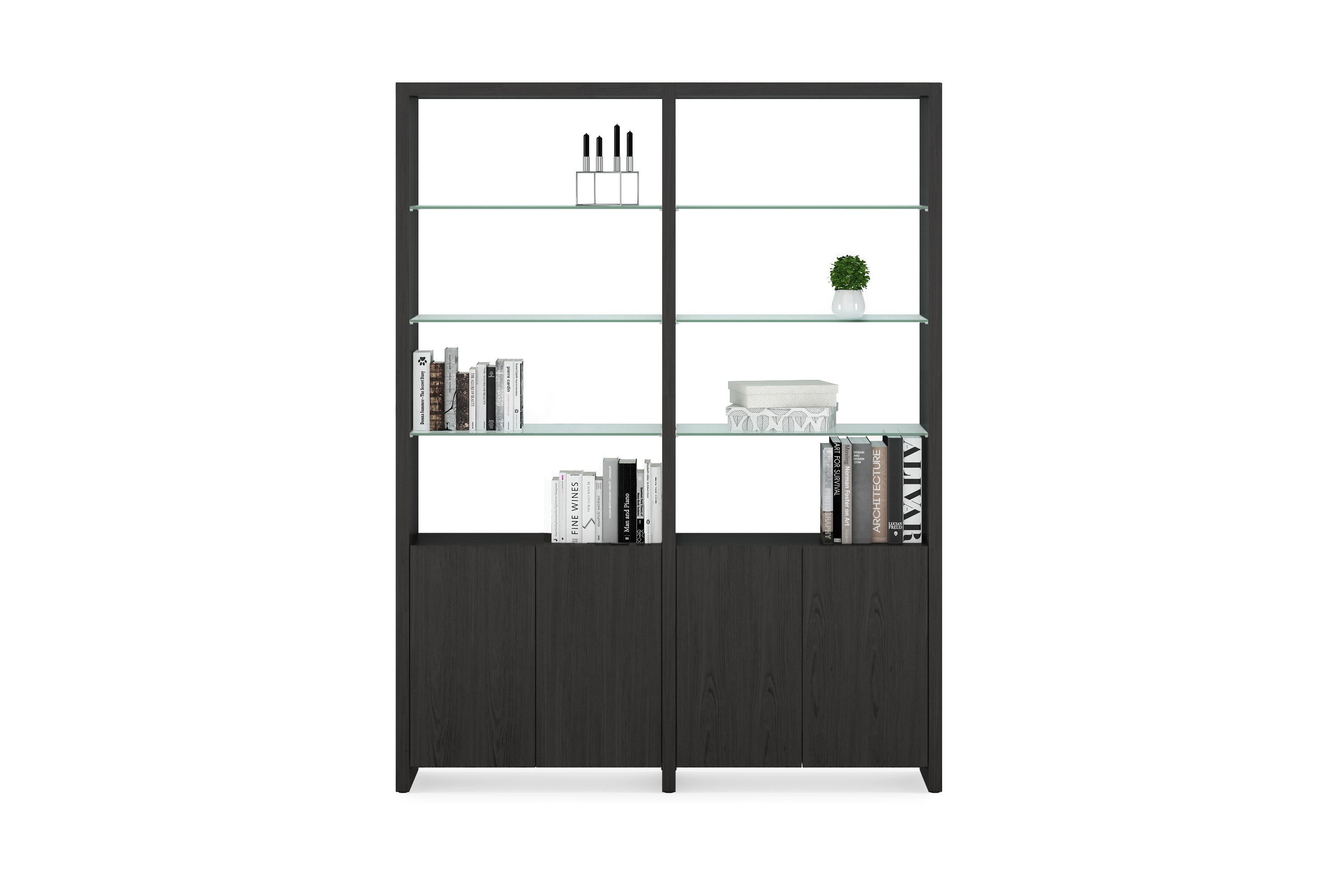 BDI Linea ™ 580022 2-Shelf System | 64" Wide