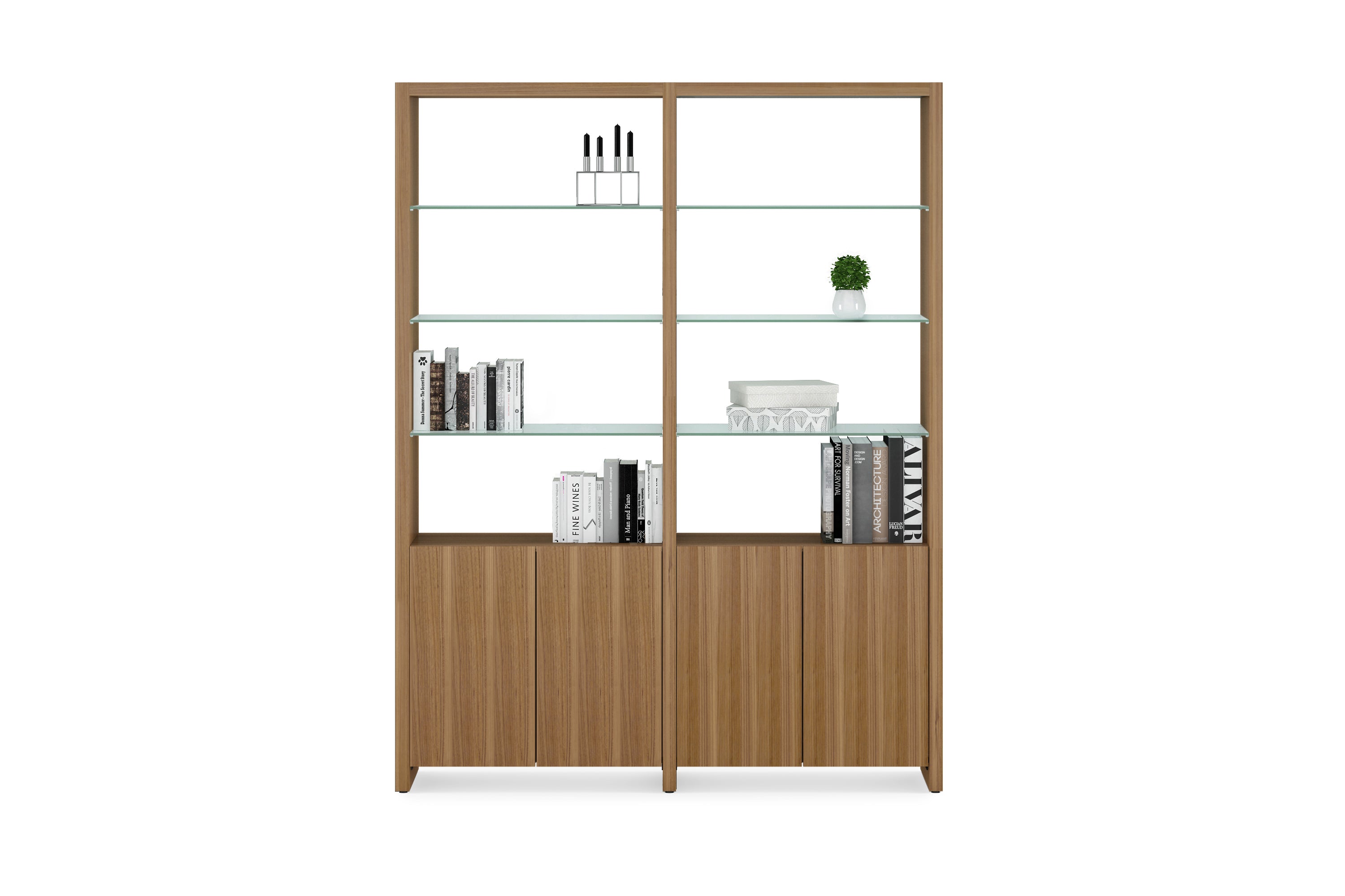 BDI Linea ™ 580022 2-Shelf System | 64" Wide