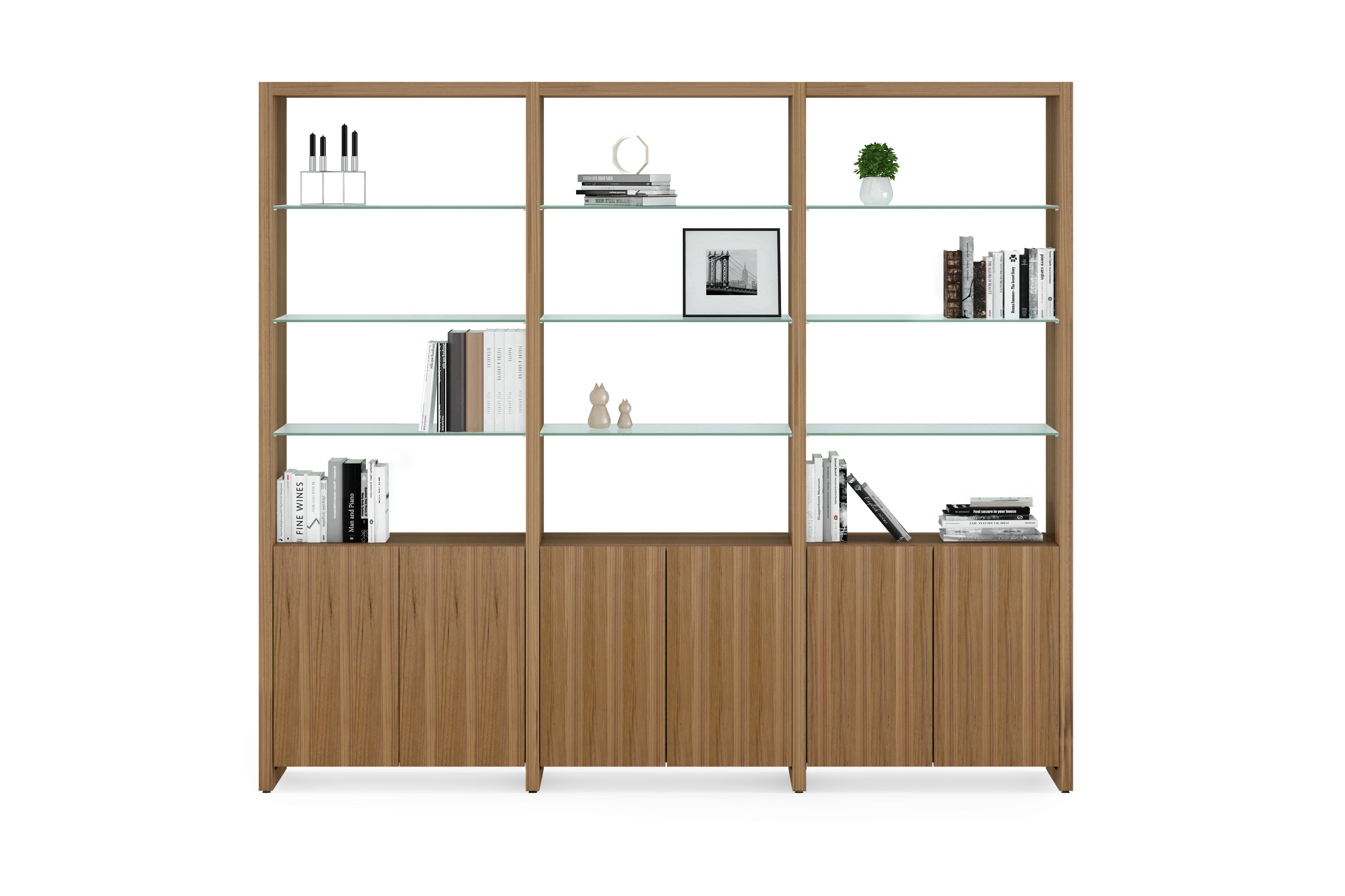 BDI Linea ™ 580222 3-Shelf System | 81" Wide