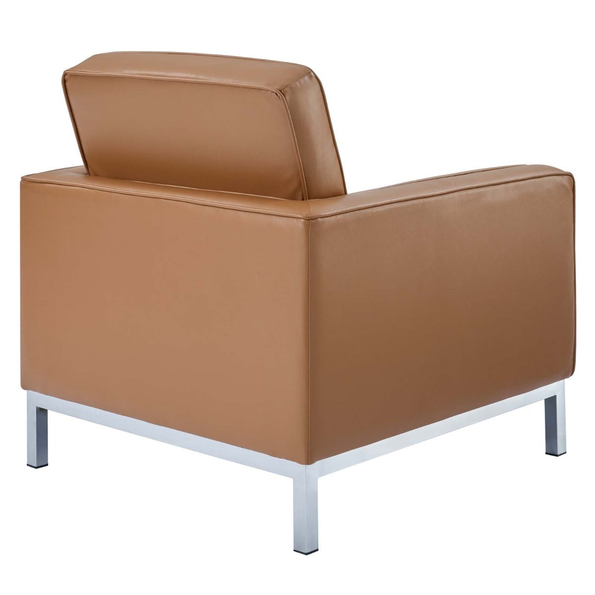 Modway Loft Leather Armchair