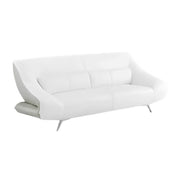 Madrid Modern Sofa, White-Grey