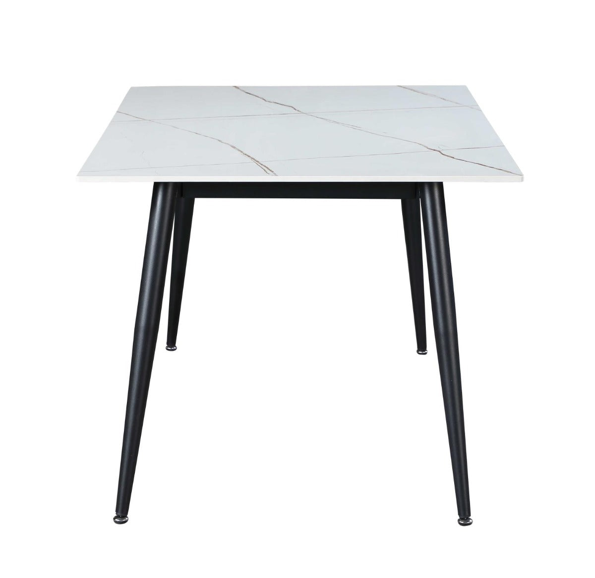 Chintaly Mary Contemporary Dining Table with Sintered Stone Top