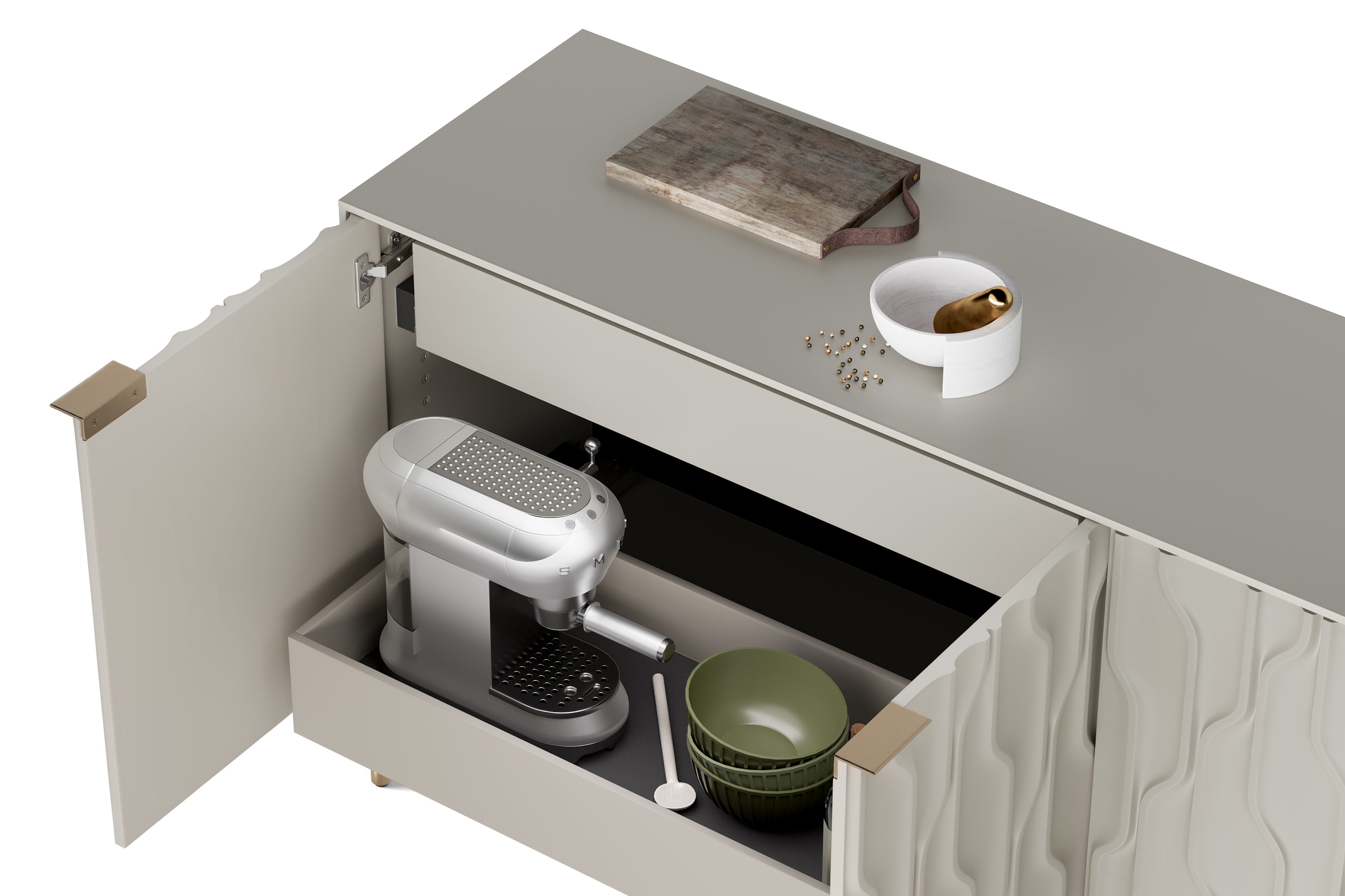 BDI Mesa 7639 Storage Credenza