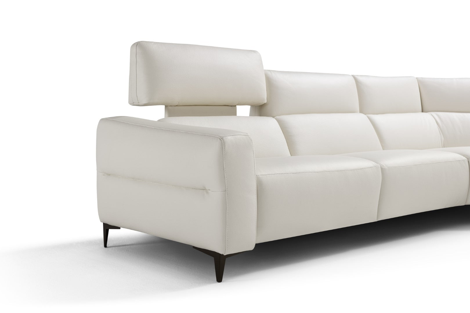 Mimi Leather Sectional with Recliners | Creative Furniture