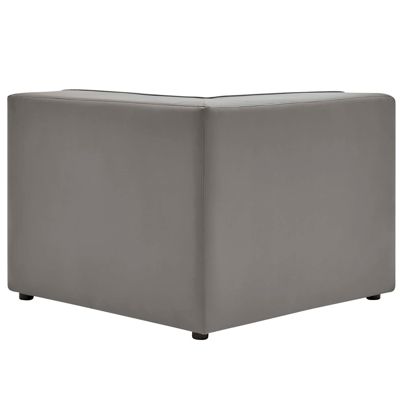Modway Mingle Vegan Leather Corner Chair