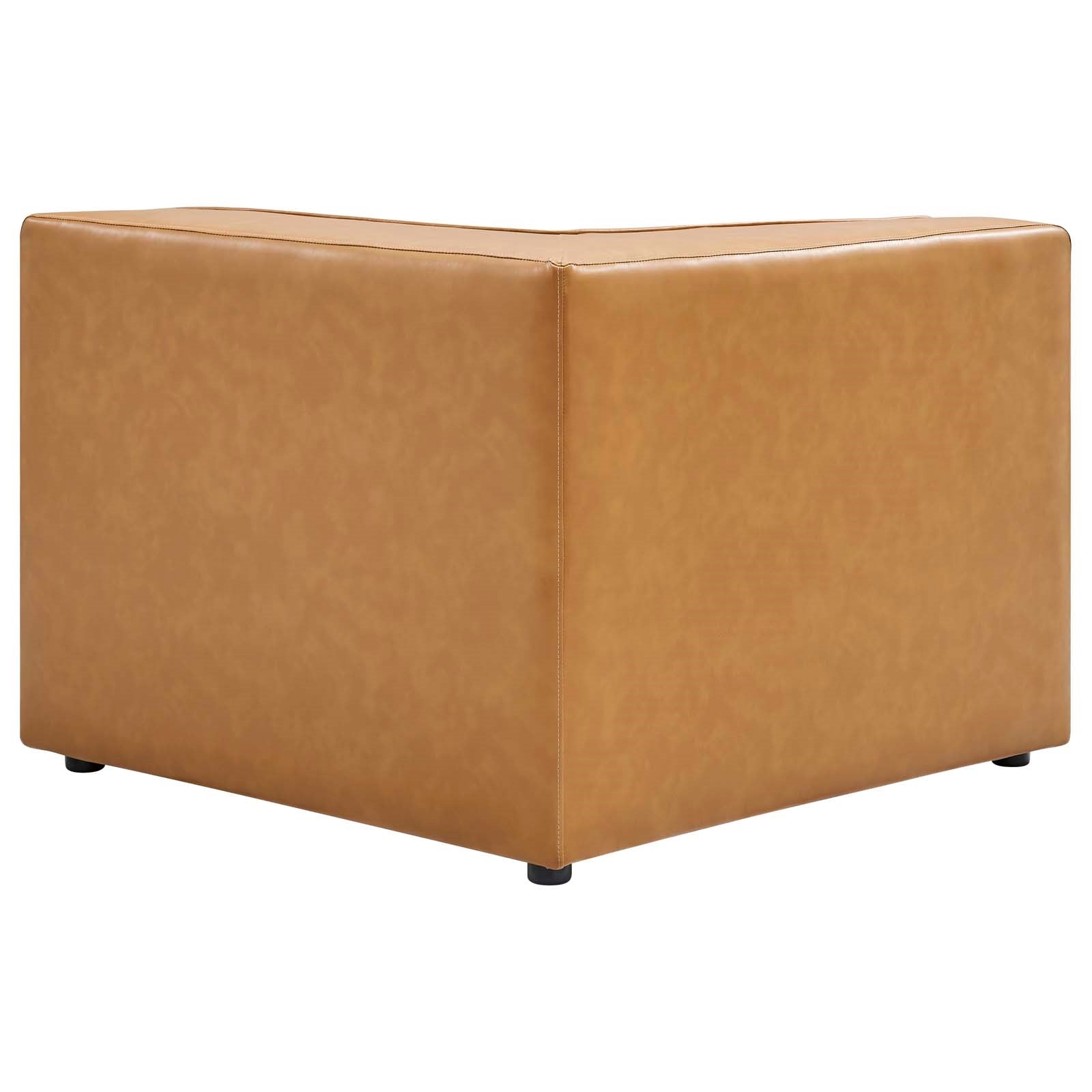 Modway Mingle Vegan Leather Corner Chair