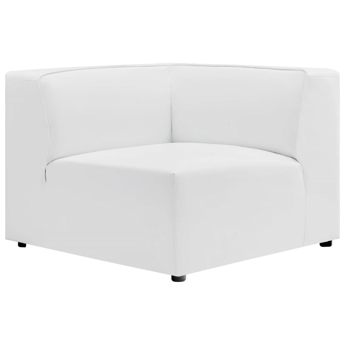 Modway Mingle Vegan Leather Corner Chair