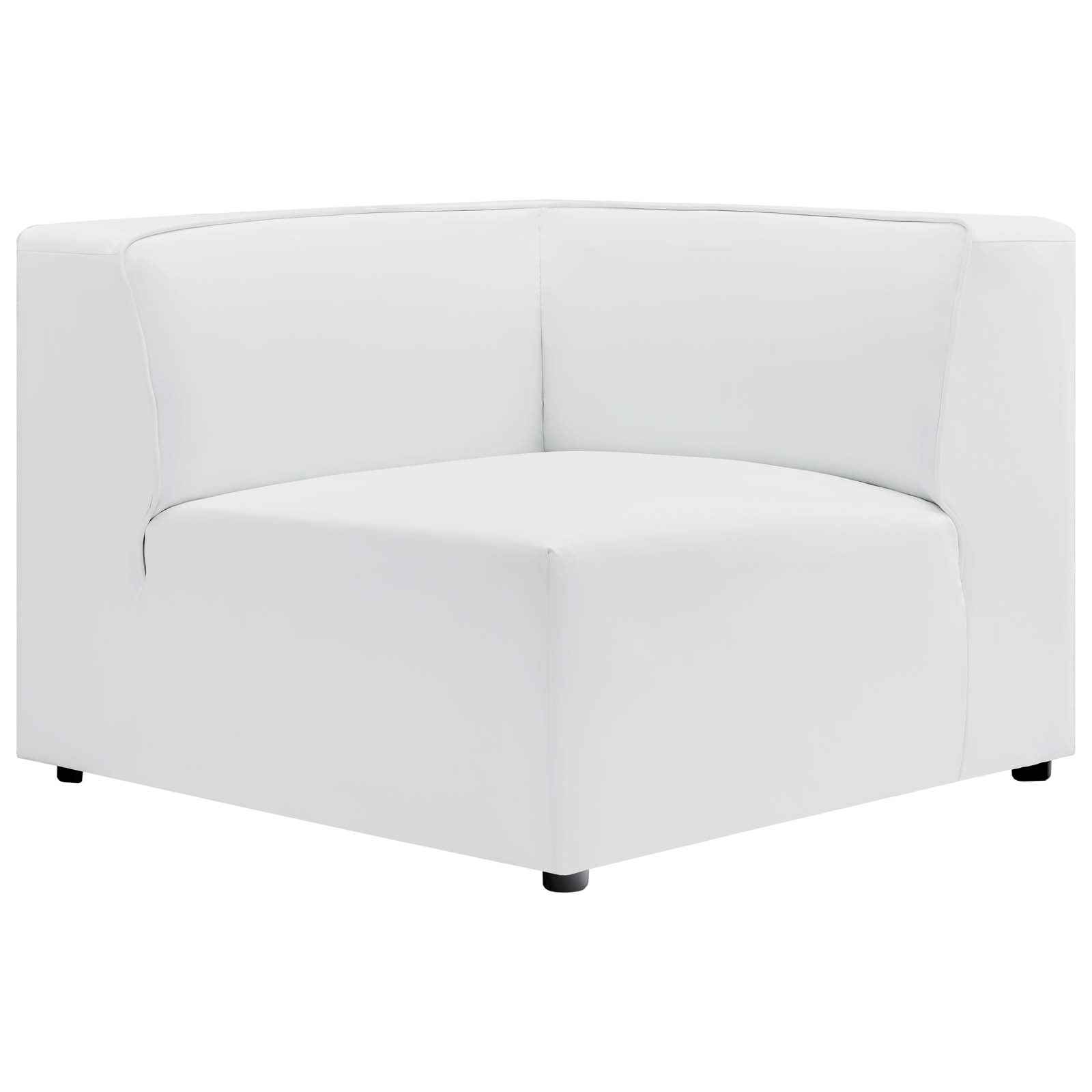 Modway Mingle Vegan Leather Corner Chair