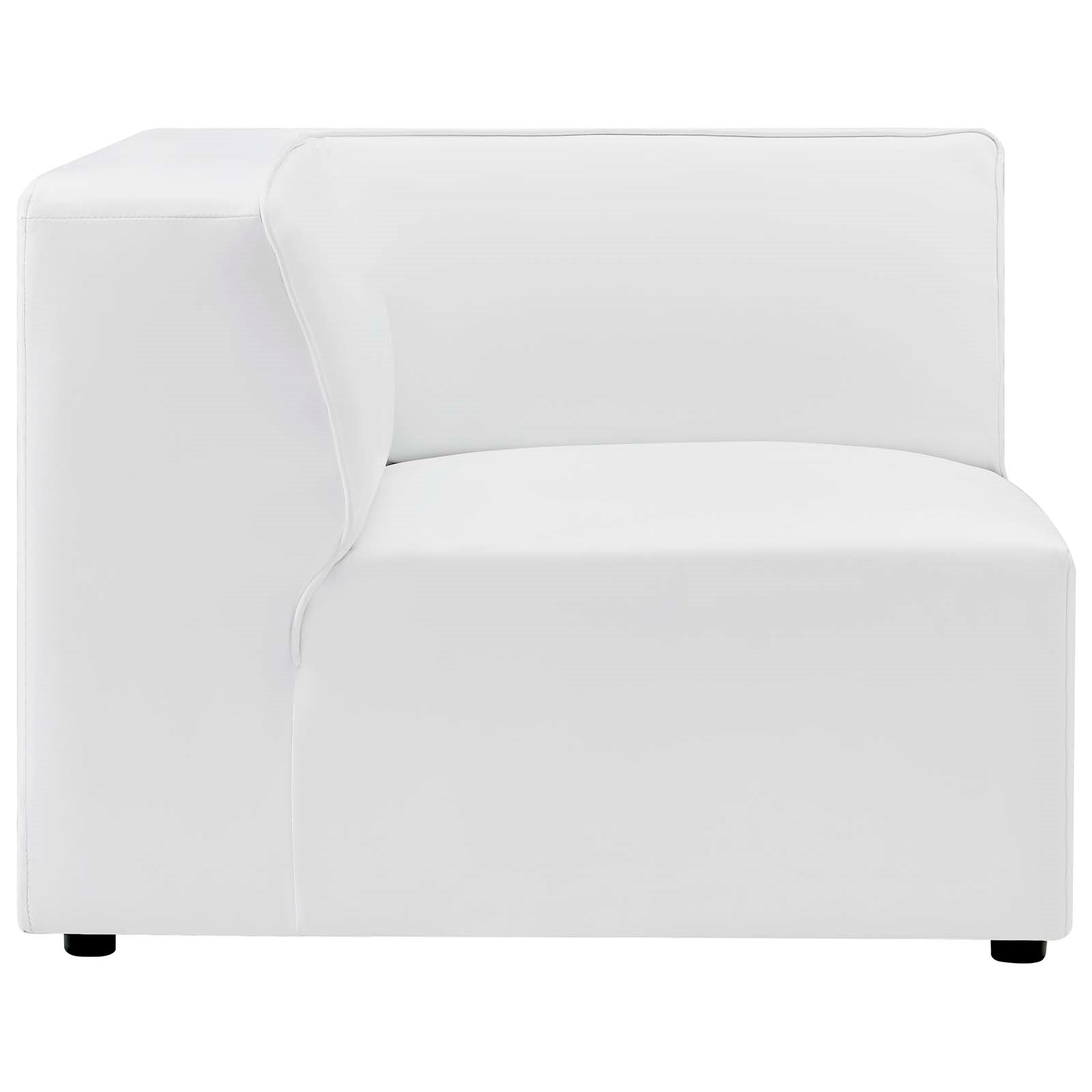 Modway Mingle Vegan Leather Corner Chair