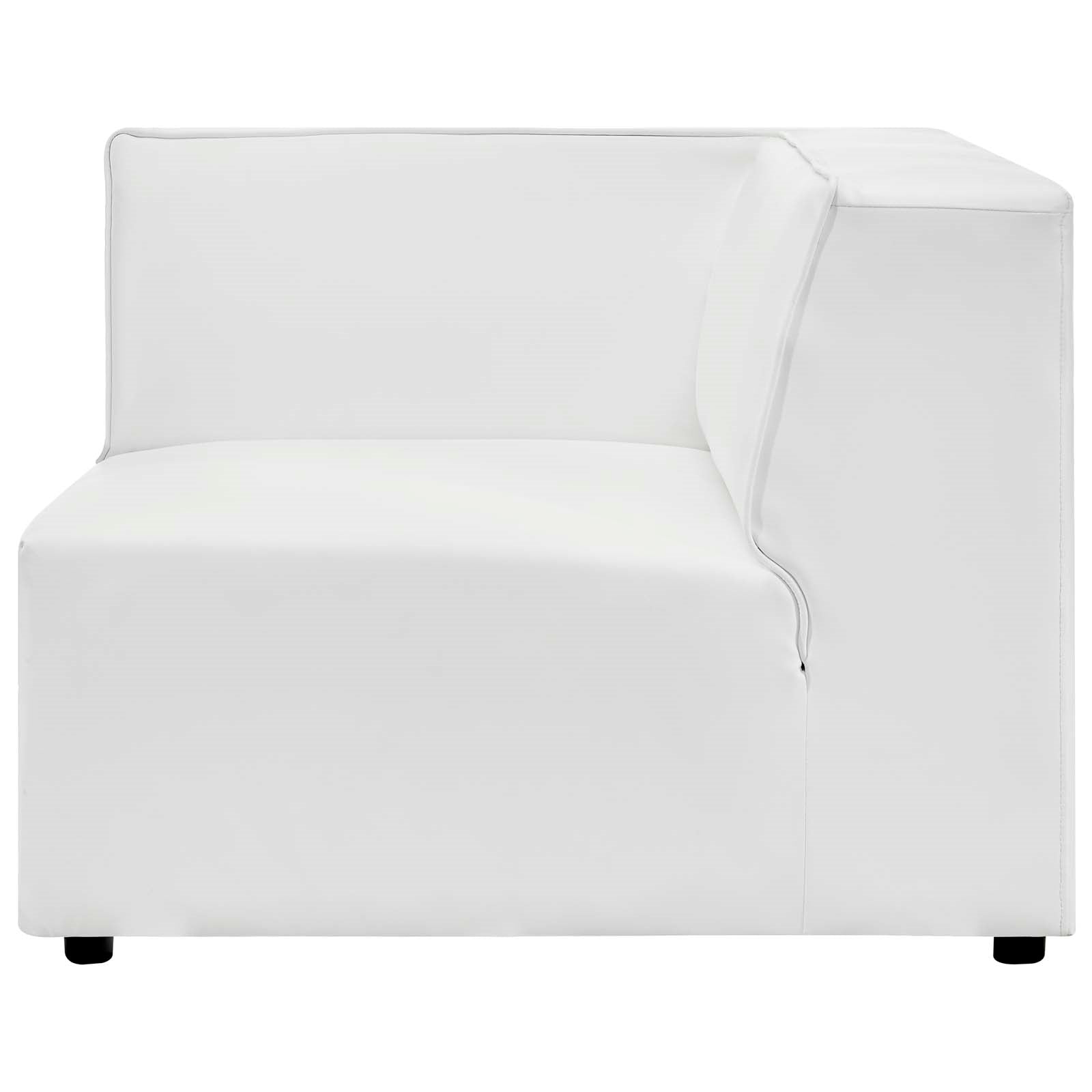 Modway Mingle Vegan Leather Corner Chair