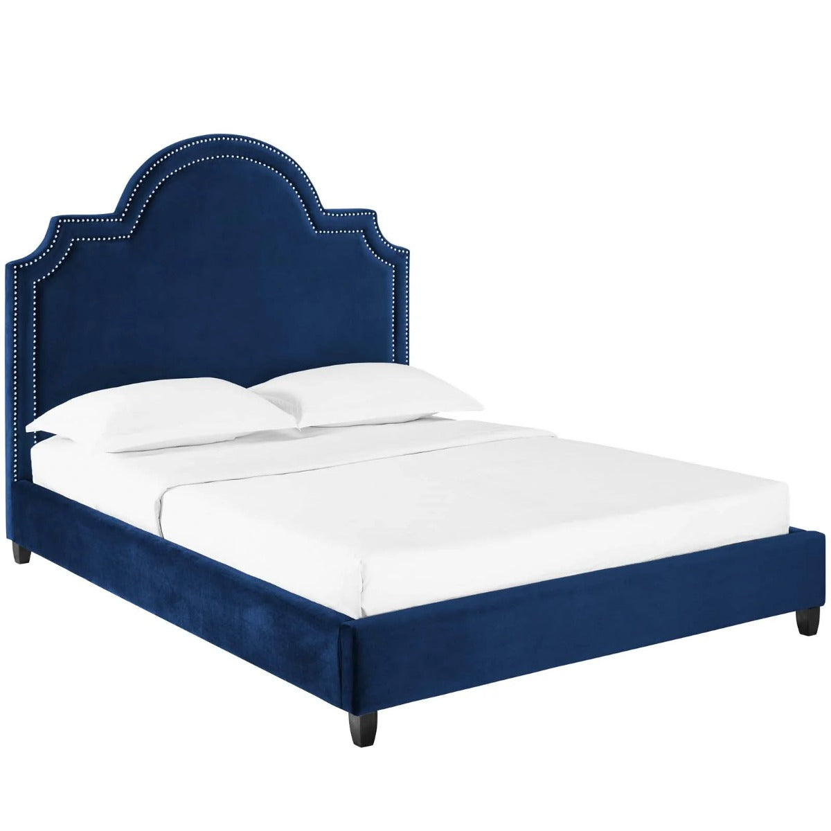 Modway Primrose Performance Velvet Platform Bed