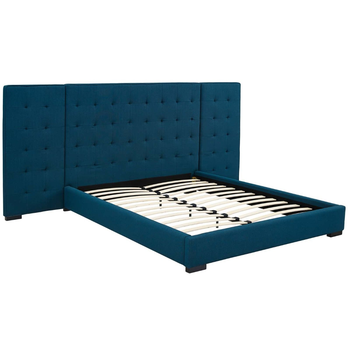 Modway Sierra Upholstered Fabric Platform Bed, Queen
