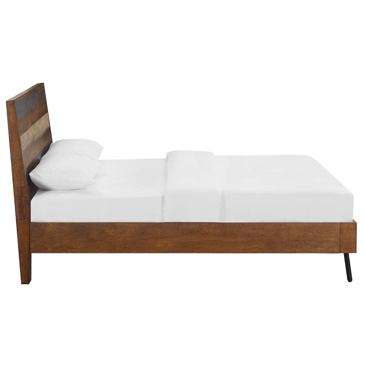 Modway Arwen Rustic Wood Bed, Queen
