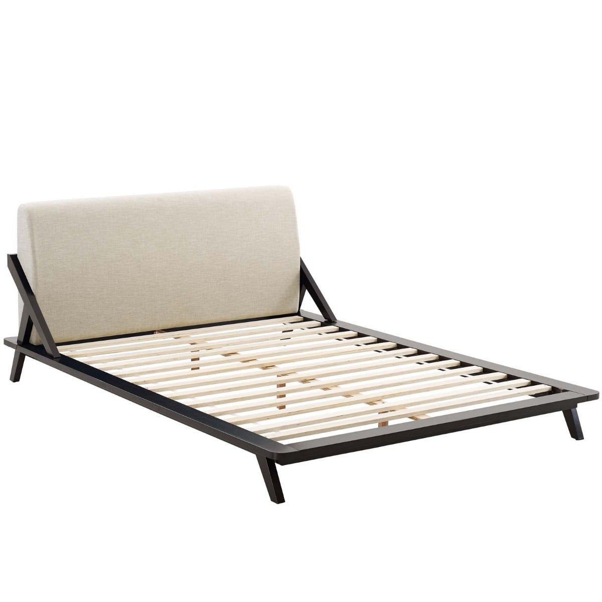 Modway Luella Upholstered Fabric Platform Bed, Queen