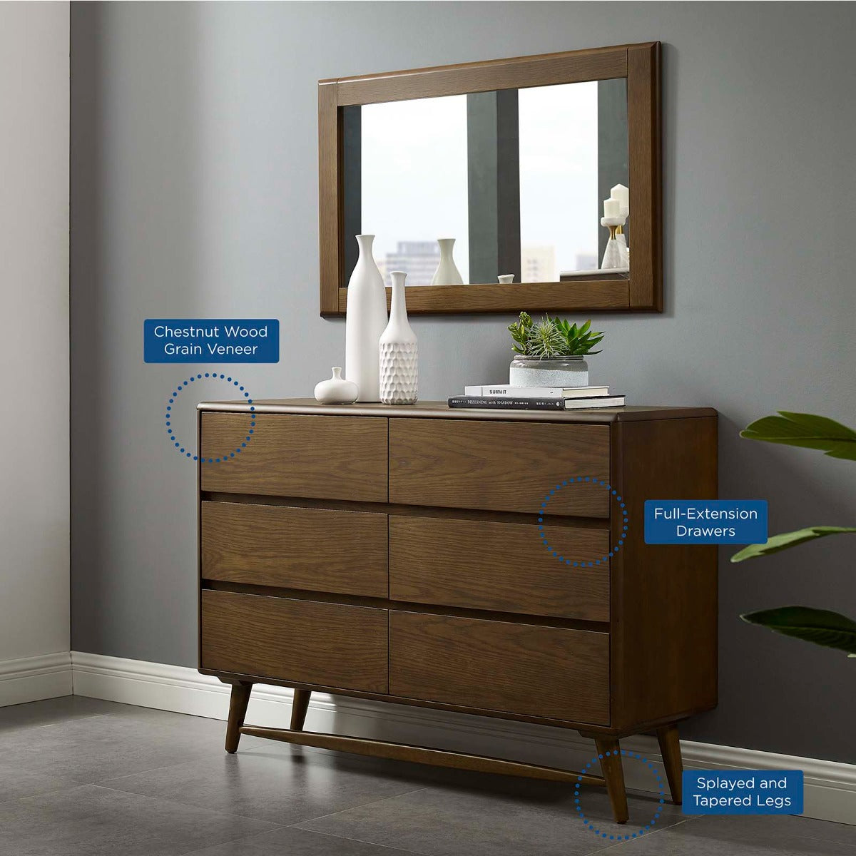 Modway Talwyn Wood Dresser