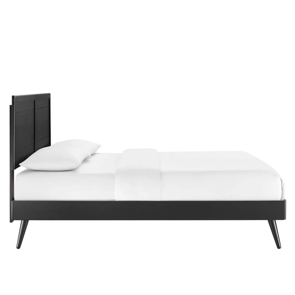 Modway Marlee Wood Platform Bed With Splayed Legs