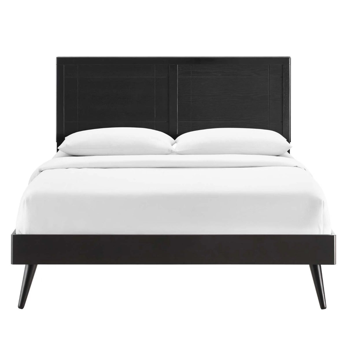 Modway Marlee Wood Platform Bed With Splayed Legs